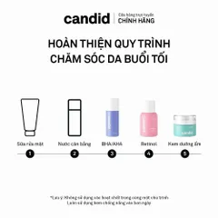 CANDID BHA Gel Exfoliant 100ml - Gel Tẩy Tế Bào Chết Làm Sạch Da, Thông Thoáng Lỗ Chân Lông & Làm Mịn Da Một Cách Hiệu Quả