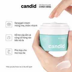 Kem Dưỡng Ẩm CANDID B5 Cica Repair & Soothing Cream 50ML - Làm Dịu, Phục Hồi Da Khô, Tái Tạo Đàn Hồi Da Mịn Màng
