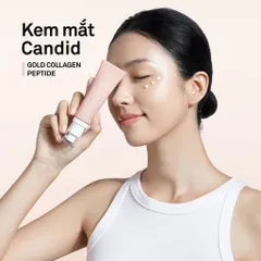 Kem Dưỡng Mắt & Mặt CANDID Gold Collagen Peptide - Chống Lão Hóa, Săn Chắc Da, Dưỡng Ẩm, Chăm Sóc Da Chuyên Sâu
