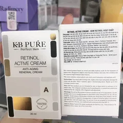 KB Pure Retinol Active Cream - Kem Tái Tạo & Chống Lão Hóa 30ML, Làm Săn Chắc Da, Giảm Nếp Nhăn, Dưỡng Ẩm Da Khỏe Mạnh