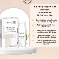 Serum KB Pure Antirosine 30ML - Tinh Chất Làm Sáng Da, Giảm Thâm Nám, Chống Sắc Tố Cho Da Dầu - An Toàn Cho Mẹ Bầu