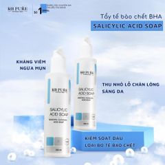 Xà Phòng Tẩy Tế Bào Chết KB PURE Salicylic Acid 250ml - Giảm Mụn Lưng, Làm Sạch Da, Cải Thiện Làm Sáng Da
