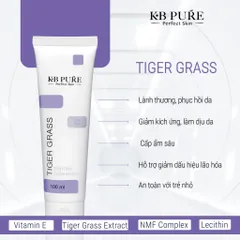 KB Pure Tiger Grass Cream - Kem Phục Hồi Da, Giảm Kích Ứng, Dưỡng Ẩm & Làm Lành Thương Nhanh, Thích Hợp Cho Da Nhạy Cảm