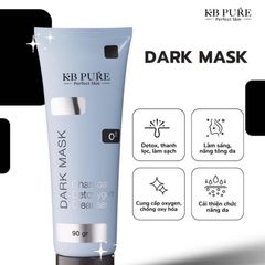 Mặt Nạ Than Tre KB PURE DARK MASK - Detox Da, Cung Cấp O2, Làm Sáng & Làm Sạch Sâu Cho Da Nhạy Cảm 90gr