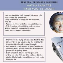 Mặt Nạ Than Tre KB PURE DARK MASK - Detox Da, Cung Cấp O2, Làm Sáng & Làm Sạch Sâu Cho Da Nhạy Cảm 90gr