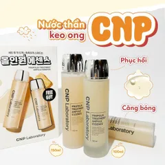 CNP Nước Thần Keo Ong Propolis Treatment Ampule Essence - Làm Mềm Da, Chống Oxy Hóa, Phục Hồi Da Mặt