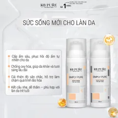 Kem Dưỡng Ẩm KB Pure Simple Cho Da Khô - Phục Hồi, Chống Lão Hóa, Dưỡng Ẩm Cung Cấp Acid Béo Và Chất Chống Oxy Hóa 50ML