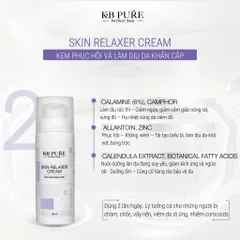 KB Pure Skin Relaxer Cream 6ml - Kem Phục Hồi và Làm Dịu Da Cấp Tốc, Giảm Kích Ứng, Dưỡng Ẩm Cho Da Nhạy Cảm