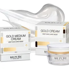 KB Pure Gold Medium Cream - Kem Dưỡng Ẩm Chống Lão Hóa Cho Da Dầu, Ngăn Ngừa Nếp Nhăn - 50ML Skincare Essentials