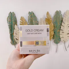 KB Pure Gold Medium Cream - Kem Dưỡng Ẩm Chống Lão Hóa Cho Da Dầu, Ngăn Ngừa Nếp Nhăn - 50ML Skincare Essentials