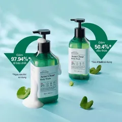 Sữa Tắm Ngừa Mụn Lưng & Cơ Thể Beyond Acne Clear Body Wash - Chăm Sóc Da Mịn Màng, Làn Da Sạch Sẽ, Giảm Mụn Hiệu Quả