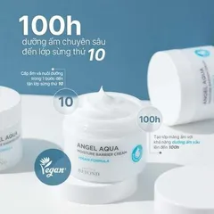 Kem Dưỡng Ẩm Beyond Angel Aqua Thuần Chay, Cấp Nước Sâu 150ml - Kem Dưỡng Da Chống Mất Nước, Bảo Vệ Hàng Rào Ẩm Da