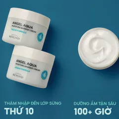 Kem Dưỡng Ẩm Beyond Angel Aqua Thuần Chay, Cấp Nước Sâu 150ml - Kem Dưỡng Da Chống Mất Nước, Bảo Vệ Hàng Rào Ẩm Da