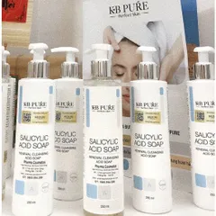 Xà phòng Tẩy Tế Bào Chết KB Pure Salicylic Acid 250ml - Giảm Mụn, Làm Sạch Sâu và Tái Tạo Da Cơ Thể