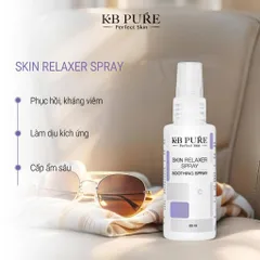 Xịt Phục Hồi Da KB Pure Skin Relaxer Spray 250ml - Cấp Ẩm, Làm Dịu Da Nhạy Cảm với Vitamin B5 và Chiết Xuất Thực Vật