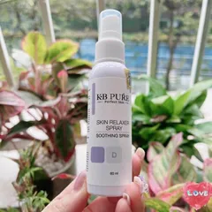 Xịt Phục Hồi Da KB Pure Skin Relaxer Spray 250ml - Cấp Ẩm, Làm Dịu Da Nhạy Cảm với Vitamin B5 và Chiết Xuất Thực Vật
