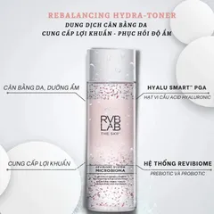 RVB LAB THE SKIN Rebalancing Hydra Toner 200ml - Nước Cân Bằng Lợi Khuẩn, Cấp Ẩm & Dưỡng Da Mịn Màng, Giữ Độ Ẩm Lâu Dài