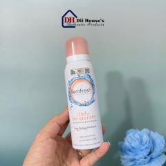 Xịt Khử Mùi Femfresh Daily Deodorant Spray 125ml - Giữ Vùng Kín Thơm Mát, Bảo Vệ Kháng Khuẩn Suốt 24h