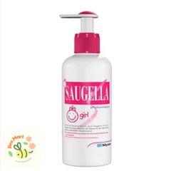 Dung dịch vệ sinh bé gái Saugella Pháp - Chăm sóc nhạy cảm cho bé từ 3-12 tuổi, cân bằng pH, an toàn và nhẹ nhàng.