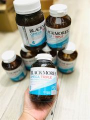 Vien uống Omega 3 Blackmores Omega Triple Super Strength Fish Oil 60V