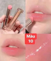 Set son Lancome idole mini butterglow 2 cây son dưỡng (Màu 10 hồng tự nhiên y màu dior 01 + Màu 60 đỏ ) 326101