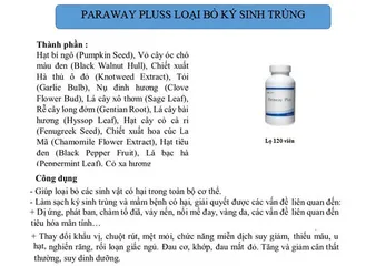 Paraway Plus Unicity Thải Độc Ký Sinh Trùng 120 viên