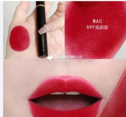 Son Mac 889 Ruby New - Son Môi Đỏ Ruby Chất Lượng Cao, Dưỡng Ẩm & Giữ Màu Tốt Cho Mọi Dịp Trang Điểm