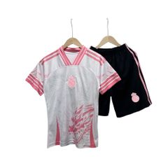 Bộ Quần Áo Đá Banh Thun Lạnh Cao Cấp - Áo REAN MA RÍT RỒNG HỒNG - Đồ Thể Thao Thời Trang Năng Động Từ SPORTMALL