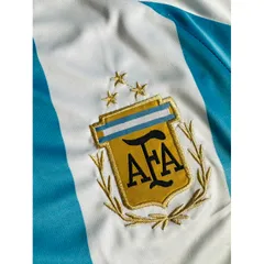 Áo Bóng Đá Argentina Euro 2024 - Bộ Quần Áo Thun Thái Cao Cấp Thể Thao Chất Liệu Polyester Thấm Hút Mồ Hôi, Logo Thêu Bền Đẹp