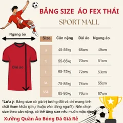 Áo Bóng Đá Strike Màu Đỏ Lidas - Chất Fex Thái Cao Cấp, Thấm Hút Mồ Hôi, Mẫu Mới 2025 SPORTMAL