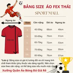 Áo Bóng Đá Strike Màu Đỏ Lidas - Chất Fex Thái Cao Cấp, Thấm Hút Mồ Hôi, Mẫu Mới 2025 SPORTMAL