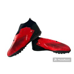 Giày Đá Bóng 3 Sọc CR7 Galaxy - Bền Chắc, Êm Ái, Thích Hợp Sân Cỏ Nhân Tạo - Tặng Ba Lô Rút Sports Gear