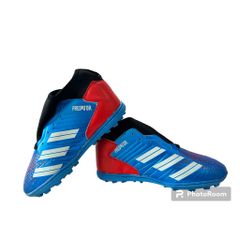 Giày Đá Bóng 3 Sọc CR7 QH19 Galaxy - Cỏ Nhân Tạo, Đế Cao Su Bền Chắc, Đinh TF Cho Sân Cỏ Nhân Tạo, Đa Kích Cỡ 38-44