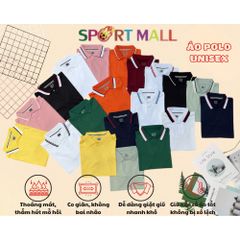 Áo Polo Unisex Cao Cấp Poly Cotton Thấm Hút Mồ Hôi - Thiết Kế Sang Trọng, Đa Dạng Màu Sắc Cho Nam Nữ