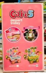 (376 H376A) Cart5 Dessert Trolley Ice Cream - đồ chơi xe đẩy chở kem có hiệu ứng đèn và âm thanh dành cho trẻ em