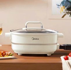 Nồi Lẩu Điện Midea Đa Năng HGE3030-MJ03 6L Cho 3-10 Người - Công Suất 1800W - Dễ Dàng Sử Dụng Tại Nhà
