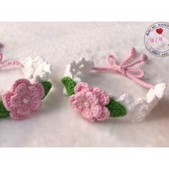 Băng Đô Len Handmade Bandana cho Bé - Phụ Kiện Thời Trang Cho Trẻ Em Từ Sơ Sinh Đến 4 Tuổi