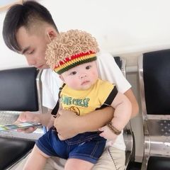 Mũ Len Tóc Xù Nhiều Màu Cho Bé - Handmade Đáng Yêu, Miễn Phí Gắn Tên, Chất Liệu Cotton Mềm Mịn