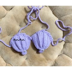 Áo Bikini Handmade Cho Bé - Đồ Bơi Vải Len Sợi Tổng Hợp Dành Cho Trẻ 0-3 Tuổi - Nhiều Mẫu Đáng Yêu