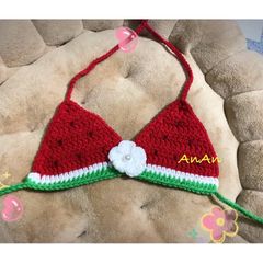 Áo Bikini Handmade Cho Bé - Đồ Bơi Vải Len Sợi Tổng Hợp Dành Cho Trẻ 0-3 Tuổi - Nhiều Mẫu Đáng Yêu