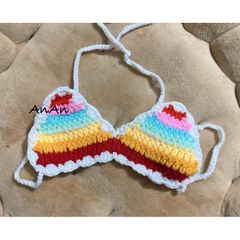 Áo Bikini Handmade Cho Bé - Đồ Bơi Vải Len Sợi Tổng Hợp Dành Cho Trẻ 0-3 Tuổi - Nhiều Mẫu Đáng Yêu