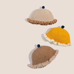 Mũ Len Bèo Handmade Cho Bé Gái - Chất Liệu Cotton Mềm Mại, Đủ Size 0-4 Tuổi, Phong Cách Dễ Thương