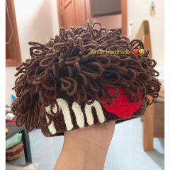 Mũ đội đầu tóc xoăn xù phong cách Hàn Quốc handmade cho bé từ 0-2 tuổi - Mũ nón dễ thương, thời trang cho bé yêu