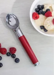 Muôi múc kem KitchenAid Classic - Dụng cụ nhà bếp chuyên dụng, tay cầm công thái học, dễ sử dụng và vệ sinh nhanh chóng