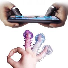 Bao Tay Chơi Game Bằng Silicon Với Hạt Nổi Tăng Cảm Giác Ma Sát - Găng Tay Đa Năng Dành Cho Game Thủ, Dùng Nhiều Lần, Thoải Mái