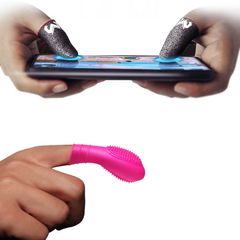 Bao Tay Chơi Game Bằng Silicon Với Hạt Nổi Tăng Cảm Giác Ma Sát - Găng Tay Đa Năng Dành Cho Game Thủ, Dùng Nhiều Lần, Thoải Mái