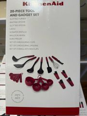 Bộ dụng cụ nhà bếp KitchenAid 20 món - Dụng cụ nấu ăn tiện ích và bền bỉ cho mọi gia đình