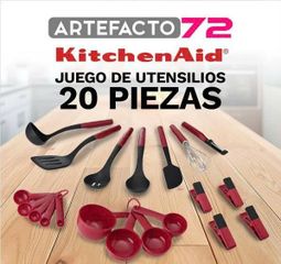 Bộ dụng cụ nhà bếp KitchenAid 20 món - Dụng cụ nấu ăn tiện ích và bền bỉ cho mọi gia đình