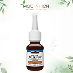 Xịt Mũi Kirkland Signature Aller-Flo - Giảm Viêm Xoang, Nghẹt Mũi, Chảy Nước Mũi - Dạng Không Gây Buồn Ngủ 50µg