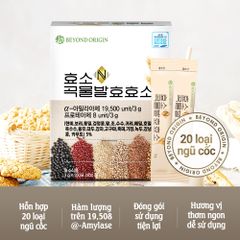 Men Tiêu Hóa 20 Loại Ngũ Cốc Lên Men Beyond Origin 100 Gói - Hỗ Trợ Tiêu Hóa, Tăng Cường Sức Khỏe Đường Ruột từ Hàn Quốc
